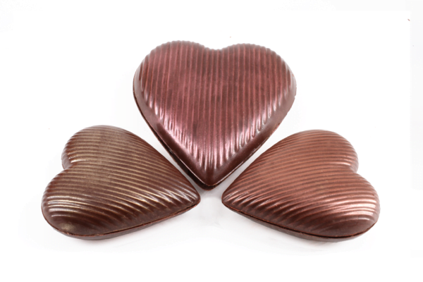 Pralinor Artisan Chocolatier ARTISAN CHOCOLATIER Coeur garni 2 tailles