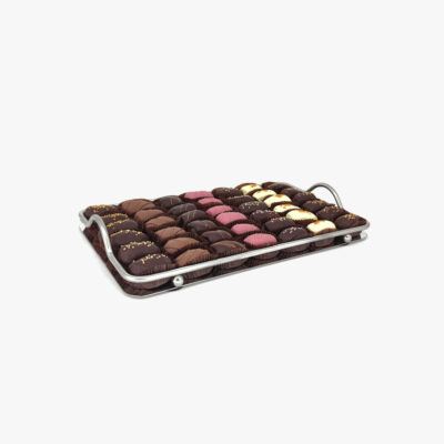 Pralinor Artisan Chocolatier Artisan Chocolatier Maroco-Belge depuis 40 ans chocolat, chocolatier Plateau Reflet Dattes Pralinor Artisan Chocolatier 1