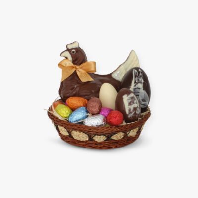 Wicker Easter basket